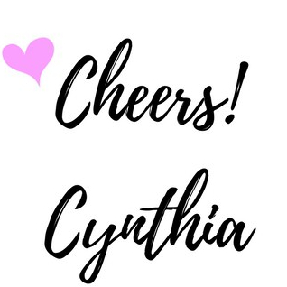 Cheers!Cynthia